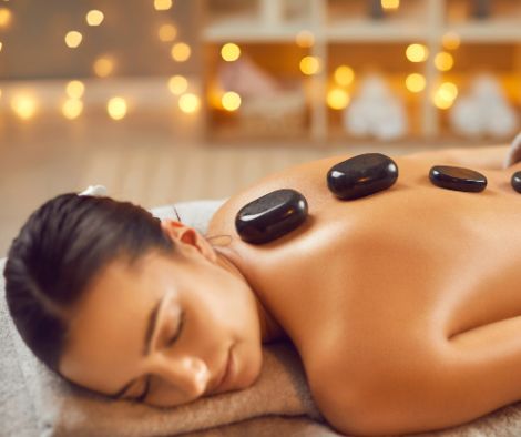 หินร้อน<br>คลายปวด